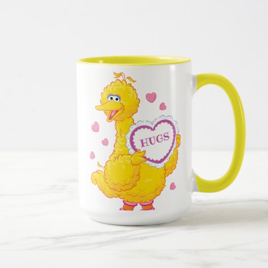 Big Bird Valentijnskaart Mok (Rechts)