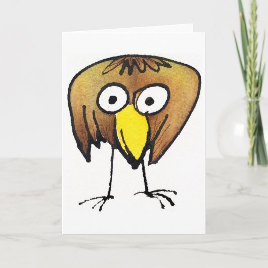 Big Birdie Notecard Kaart (Voorkant)
