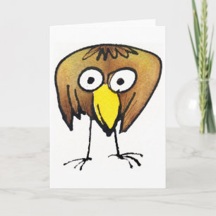 Big Birdie Notecard Kaart