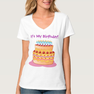 Big Birthday Cake T-shirt