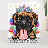 Big Birthday Kaart (Voorkant)