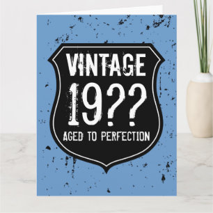 BIG Birthday wenskaart voor mannen   EXTRA GROOT Kaart