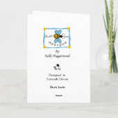 Big Birthday wil Wenskaart Kaart (Achterkant)