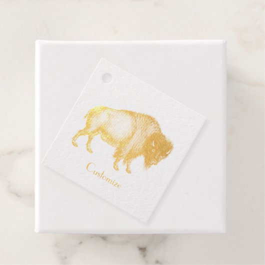 Big Bison Buffalo Thunder_Cove Bedankjes Labels (Met doos)