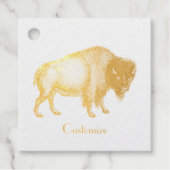 Big Bison Buffalo Thunder_Cove Bedankjes Labels (Voorkant)