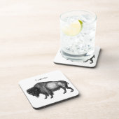 Big Bison Buffalo Thunder_Cove Bier Onderzetter (Rechterzijde)