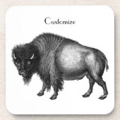 Big Bison Buffalo Thunder_Cove Bier Onderzetter (Voorkant)