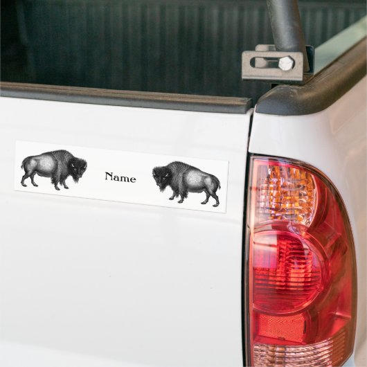 Big Bison Buffalo Thunder_Cove Bumpersticker (Op Truck)