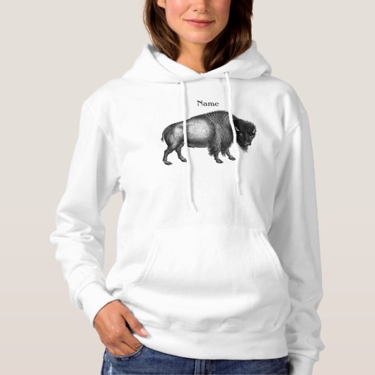 Big Bison Buffalo Thunder_Cove Hoodie (Voorkant)