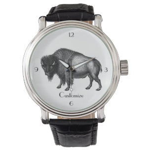 Big Bison Buffalo Thunder_Cove Horloge