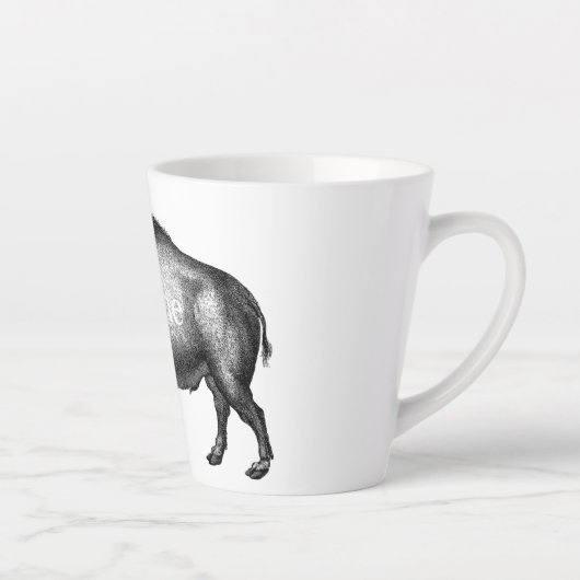 Big Bison Buffalo Thunder_Cove Latte Mok (Rechts)