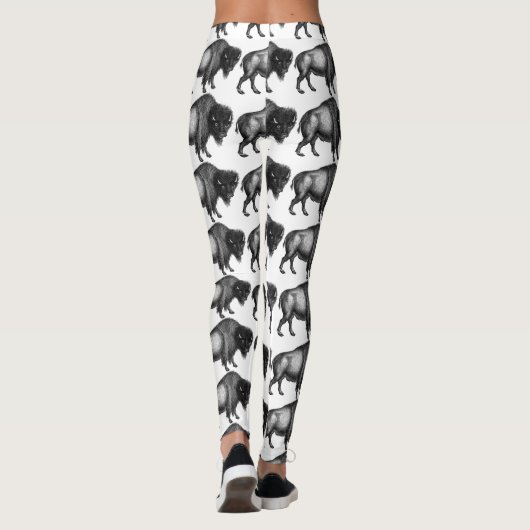 Big Bison Buffalo Thunder_Cove Leggings (Achterkant)