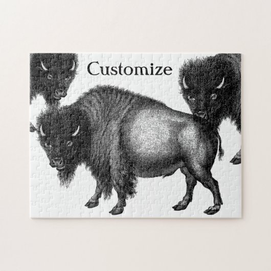 Big Bison Buffalo Thunder_Cove Legpuzzel (Horizontaal)