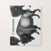 Big Bison Buffalo Thunder_Cove Legpuzzel (Verticaal)