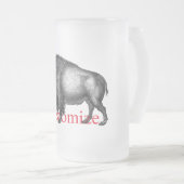 Big Bison Buffalo Thunder_Cove Matglas Bierpul (Voorkant rechts)