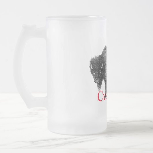 Big Bison Buffalo Thunder_Cove Matglas Bierpul (Links)