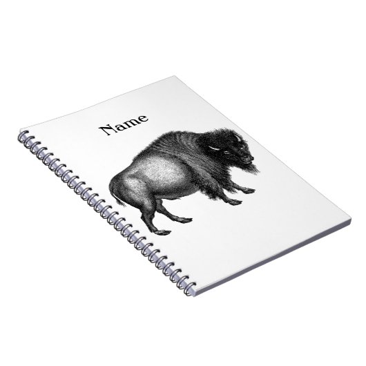 Big Bison Buffalo Thunder_Cove Notitieboek (Rechterzijde)