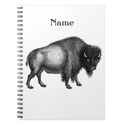 Big Bison Buffalo Thunder_Cove Notitieboek (Voorkant)