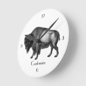 Big Bison Buffalo Thunder_Cove Ronde Klok (Hoek)