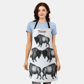 Big Bison Buffalo Thunder_Cove Schort (Gedragen)