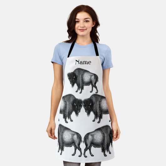 Big Bison Buffalo Thunder_Cove Schort (Gedragen)