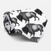 Big Bison Buffalo Thunder_Cove Stropdas (Opgerold)