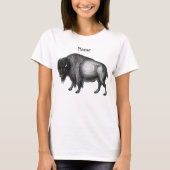 Big Bison Buffalo Thunder_Cove T-shirt (Voorkant)