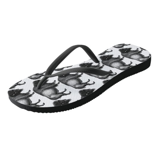 Big Bison Buffalo Thunder_Cove Teenslippers (Schuin)