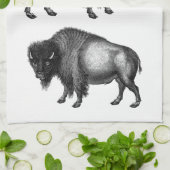 Big Bison Buffalo Thunder_Cove Theedoek (Gevouwen)