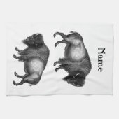 Big Bison Buffalo Thunder_Cove Theedoek (Horizontaal)