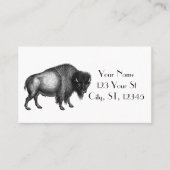 Big Bison Buffalo Thunder_Cove Visitekaartje (Voorkant)