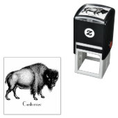 Big Bison Buffalo Thunder_Cove Zelfinktende Stempel (In situ)