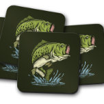 Big Bite Bass Onderzetter | Onderzetter van de gro<br><div class="desc">Big Bite Bass Onderzetter | Grote Mouth Bass Fish Onderzetter Set Haak uw gasten met onze Big Bite Bass Onderzetter set, met een levendige grote mondbasillustratie die de sensatie van de vangst vangt. Deze onderzetters zijn gemaakt van hoogwaardig kurk en bieden een stevige bescherming terwijl ze uw ruimte voorzien van...</div>