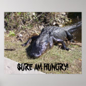 Big Black Alligator Poster (Voorkant)