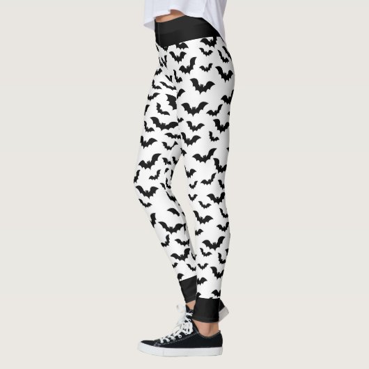 Big Black Bats Halloween Pants Leggings (Links)