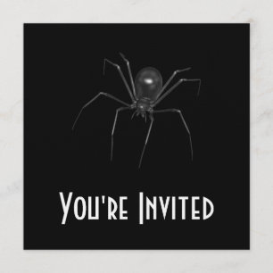 Big Black Creepy 3D-spin Kaart