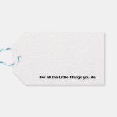 Big Black Dank je Cadeaulabel (Achterkant Horizontaal)