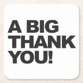 Big Black Dank je Kartonnen Onderzetters (Voorkant)