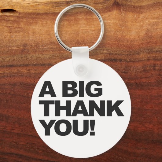 Big Black Dank je Sleutelhanger (Voorkant)