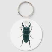 Big Black Dung Beetle Sleutelhanger (Voorkant)