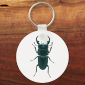 Big Black Dung Beetle Sleutelhanger (Voorkant)