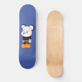 Big black-eared mouse persoonlijk skateboard (Voorkant)