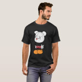 Big black-eared mouse t-shirt (Voorkant volledig)