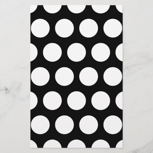 Big Black en White Polka Dots (Voorkant)