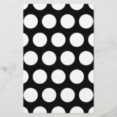 Big Black en White Polka Dots (Achterkant)