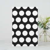 Big Black en White Polka Dots (Staand voorkant)