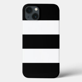 Big Black en White Stripes Case-Mate iPhone Case