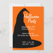 Big Black Halloween Pet Kaart (Voorkant)