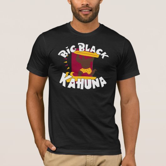 BIG BLACK KAHUNA (SHIRT) T-SHIRT (Voorkant)