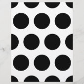 Big Black Polka Dots Flyer (Voorkant)
